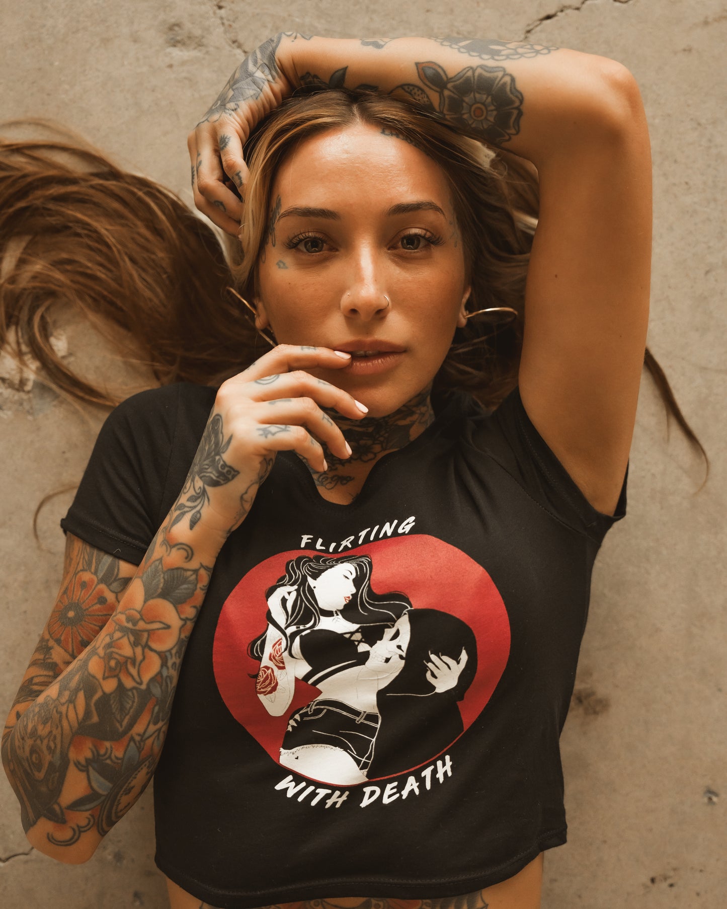 Flirting With Death Crop