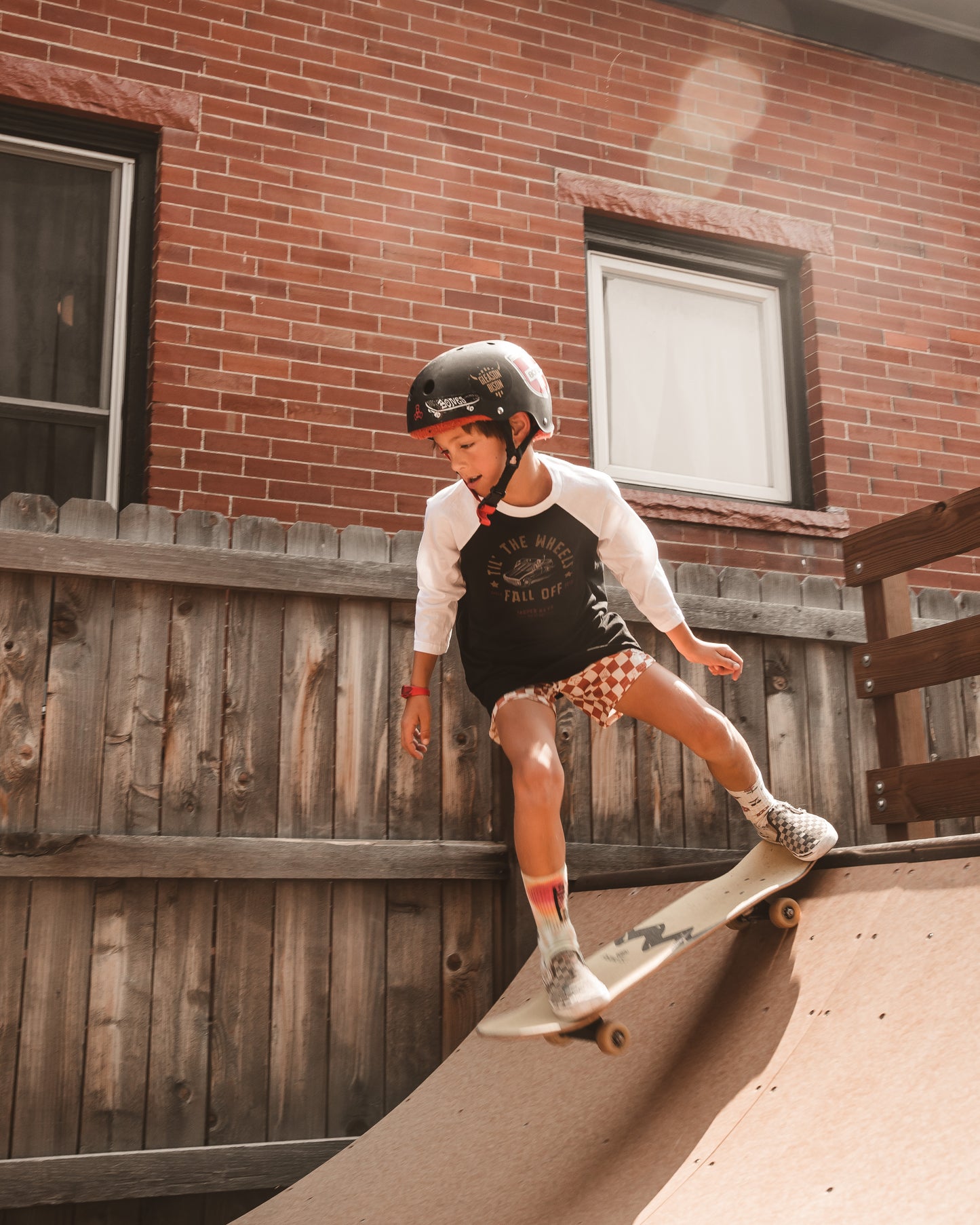 Til' The Wheels Fall Off Kid's Tee