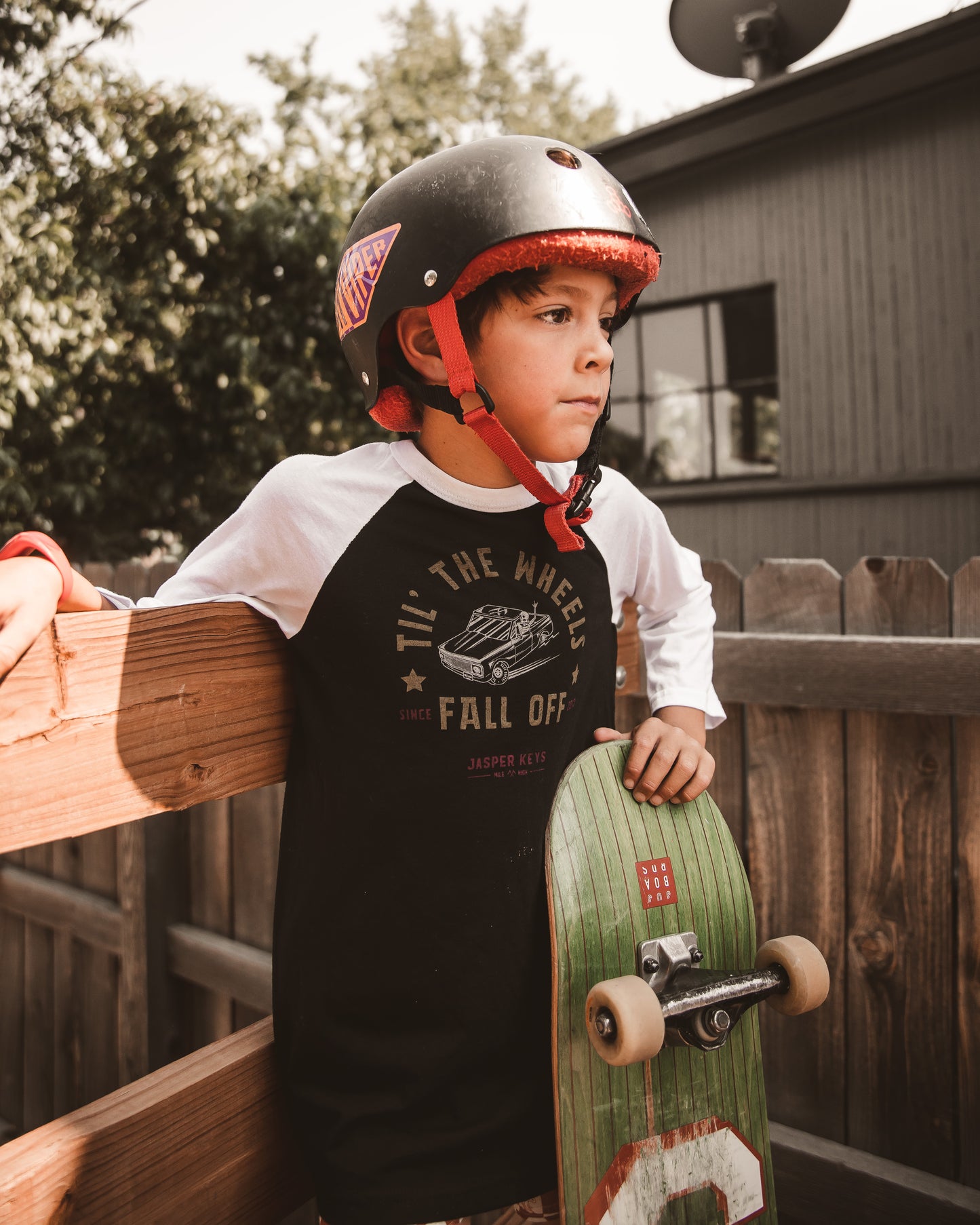 Til' The Wheels Fall Off Kid's Tee
