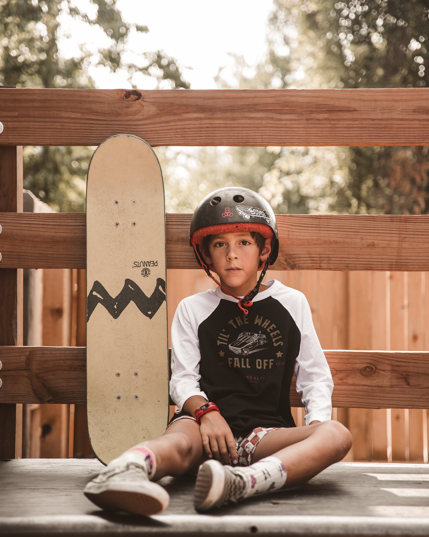 Til' The Wheels Fall Off Kid's Tee
