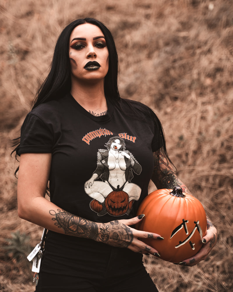 Pumpkin Slut Crop/Crew