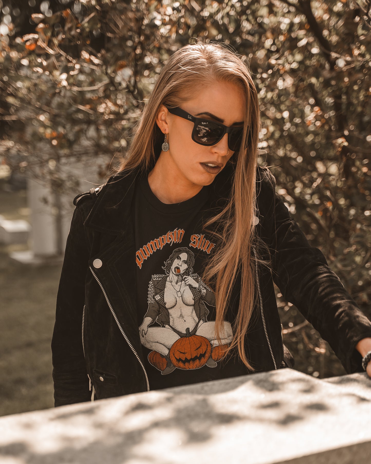 Pumpkin Slut Crop/Crew