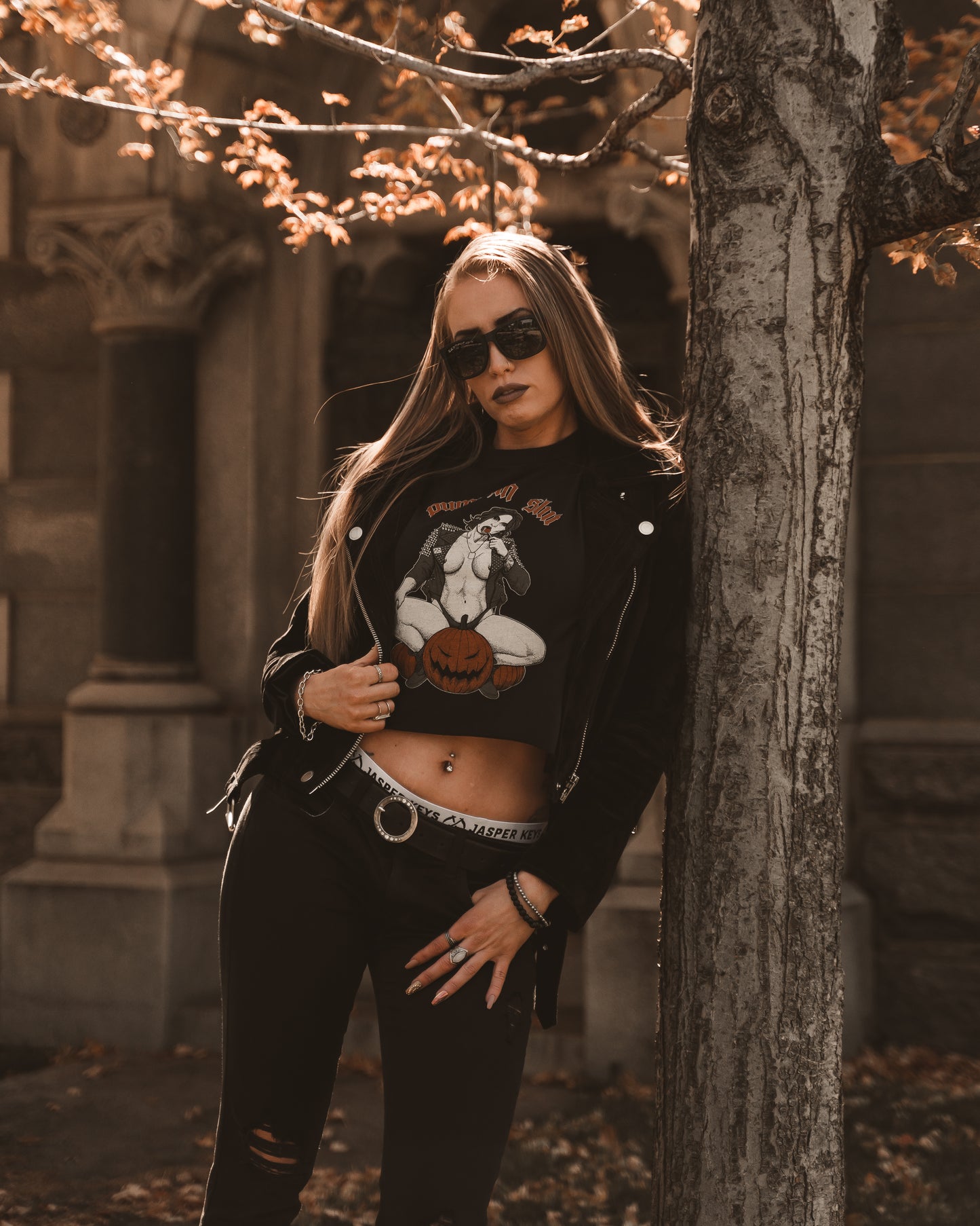 Pumpkin Slut Crop/Crew
